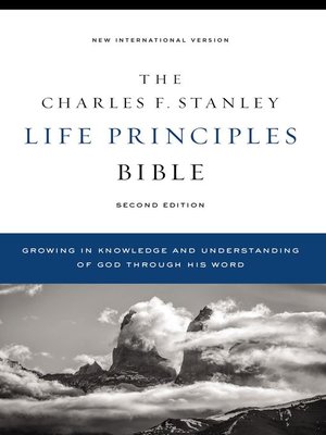 cover image of NIV, Charles F. Stanley Life Principles Bible